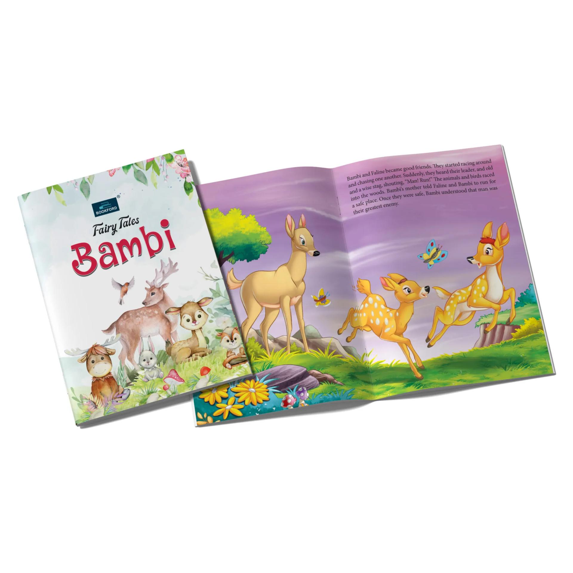 Bambi - Enchanting Fairy Tale Story Book For Kids 3 To 8. Heartwarming Journey Of Friendship And Nature - 5