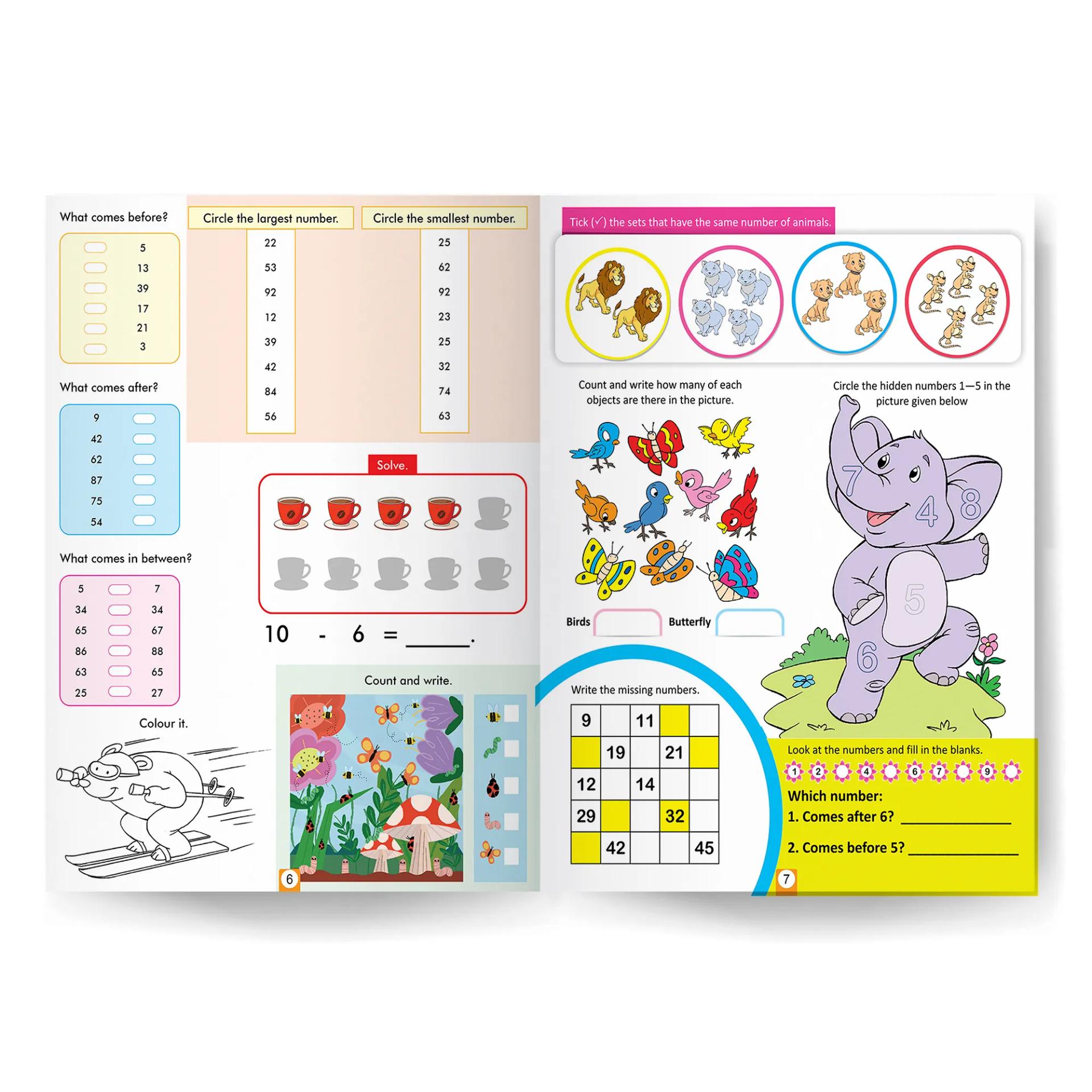 500 Maths Activity Book - Develop Math Skills, Number Sense, Basic Operations, and More. - 9