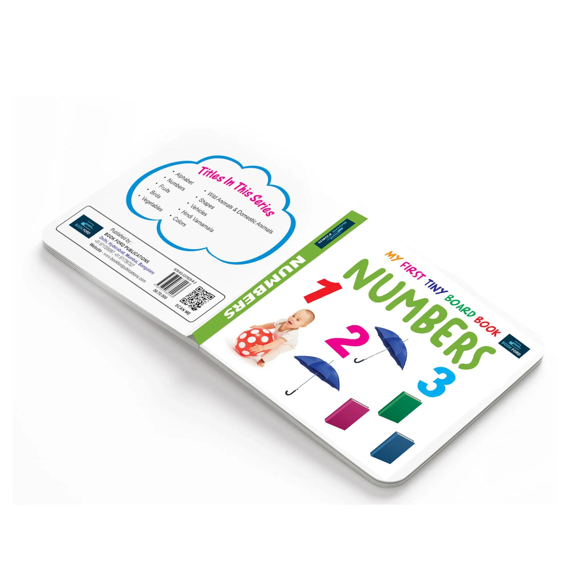 My First Tiny Board Book Numbers Board Book, - 5
