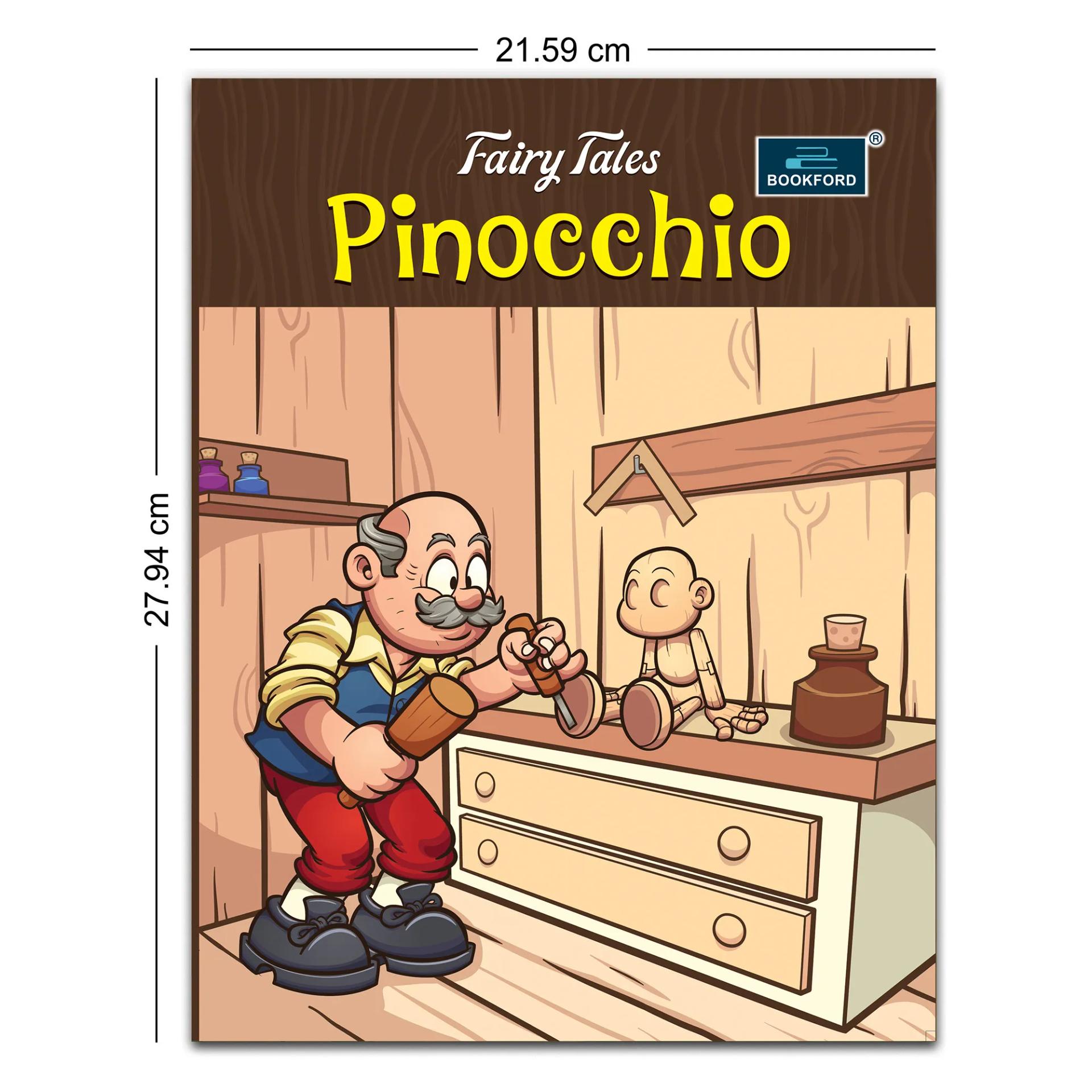 Pinocchio  - Fairy Tales Story Book - Pinocchio Story Books For Kids 3 To 8 Years  - 3