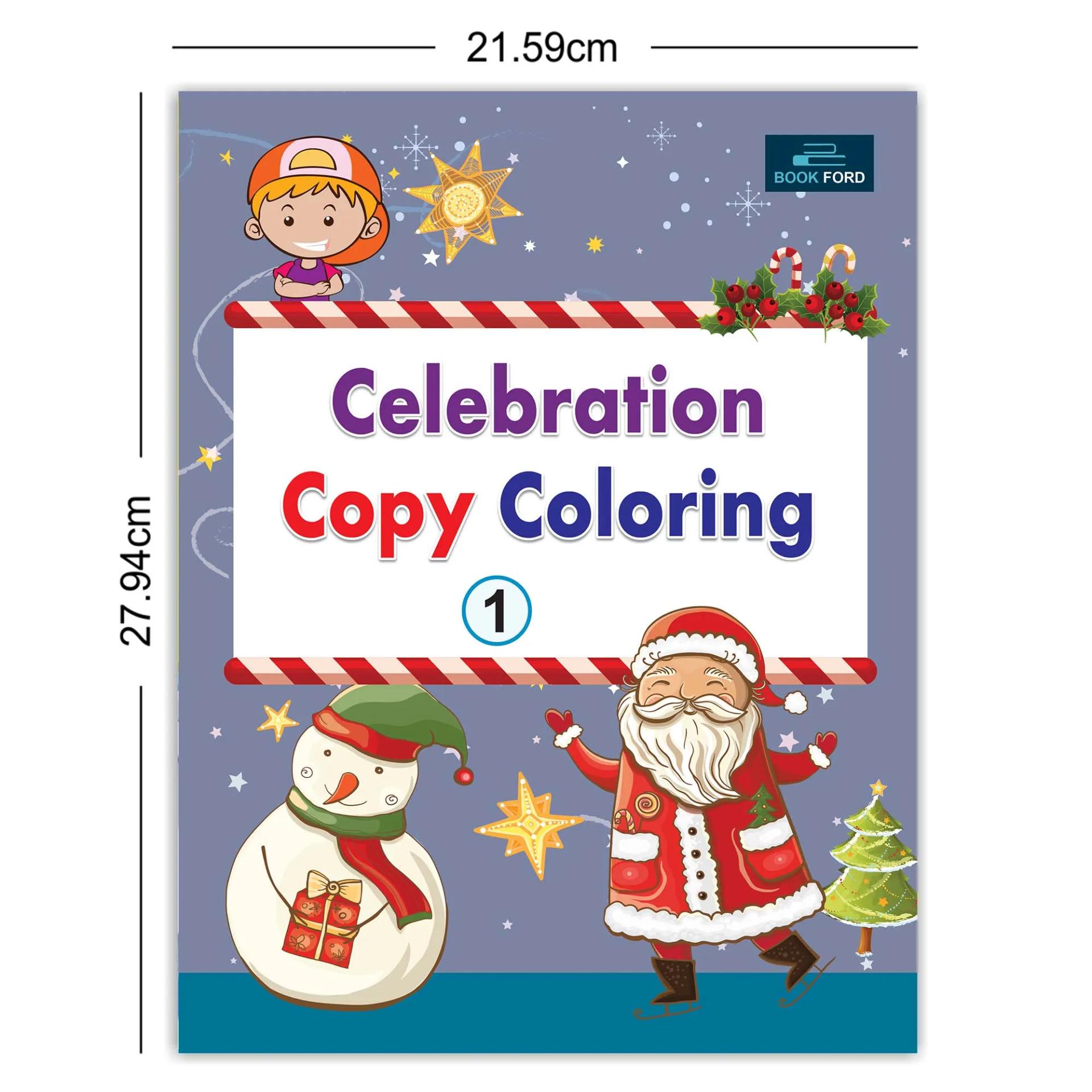 Celebration Copy Coloring Book Part 1 Coloring Book For Kids - 5