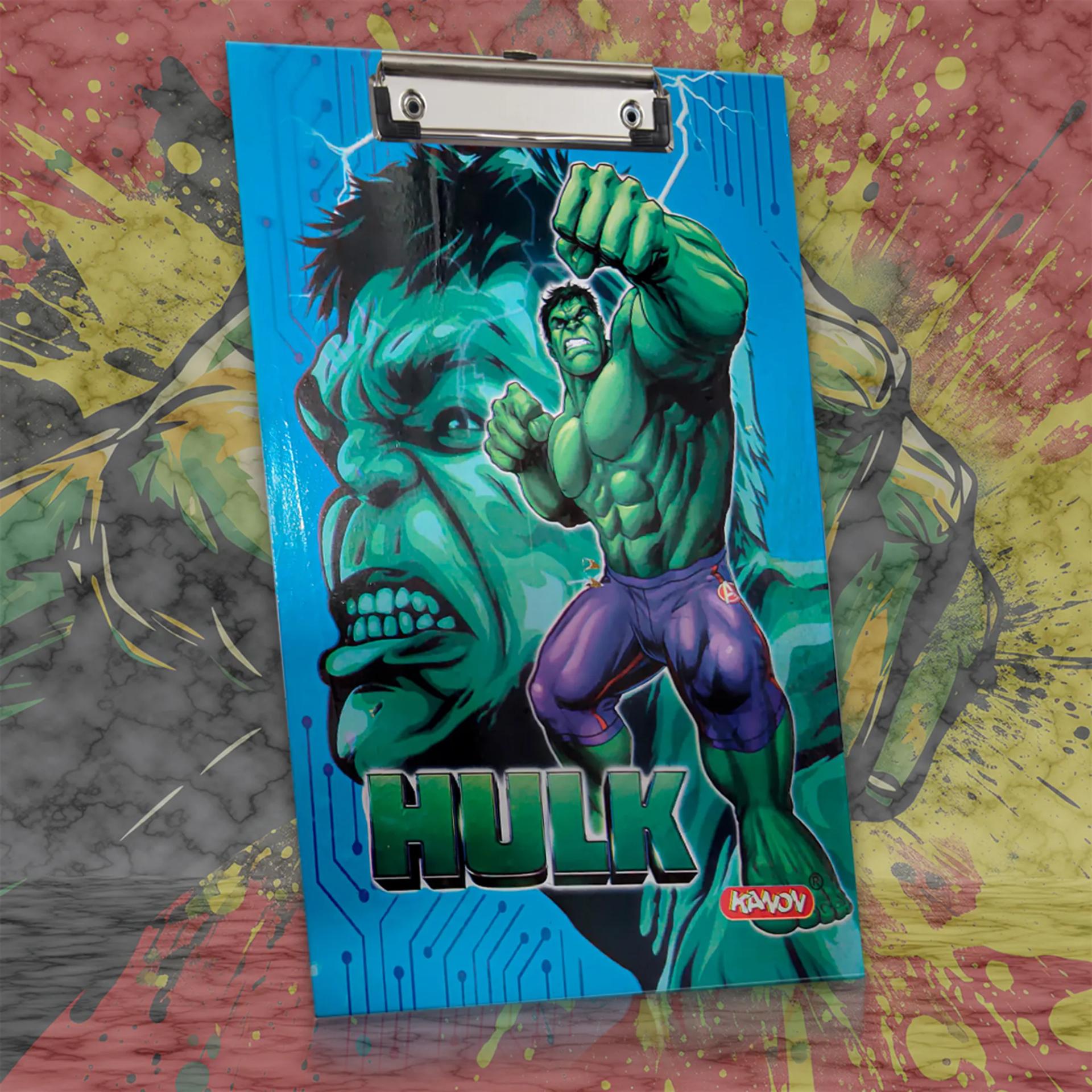 Hulk Paper Clipboard | Writing Pad | Drawing/Writing/Exam Board/Clipboard - 1