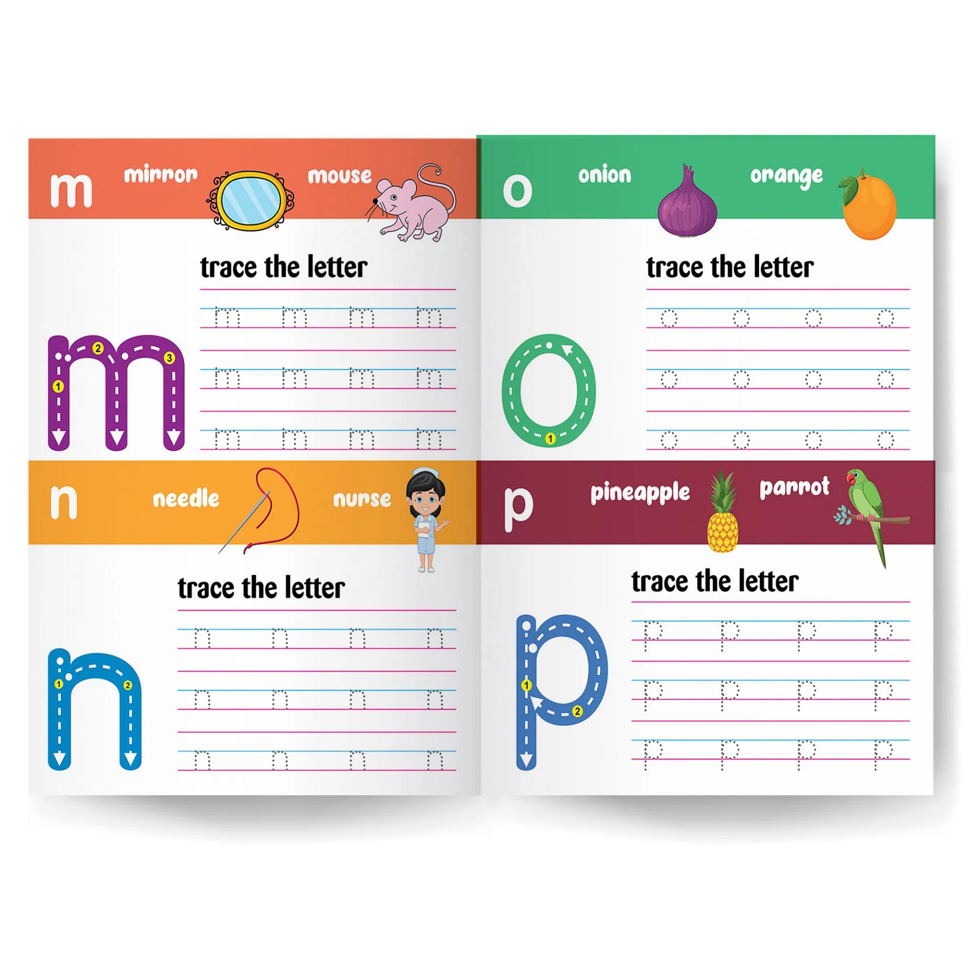 My First Writing Fun Small Letters abc Tracing Workbook - 4
