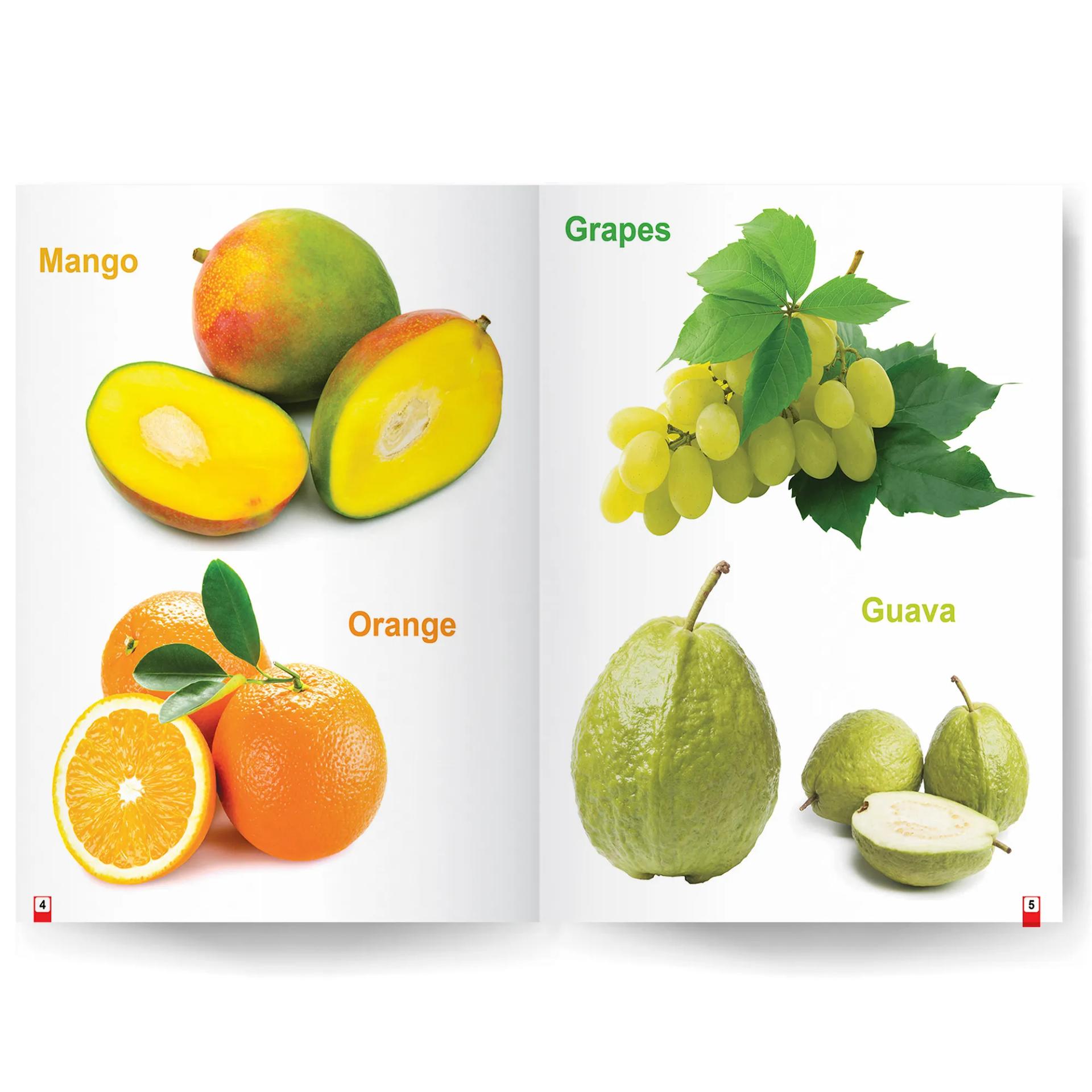 My First Library Book Of - Fruits Books For Kids - 6