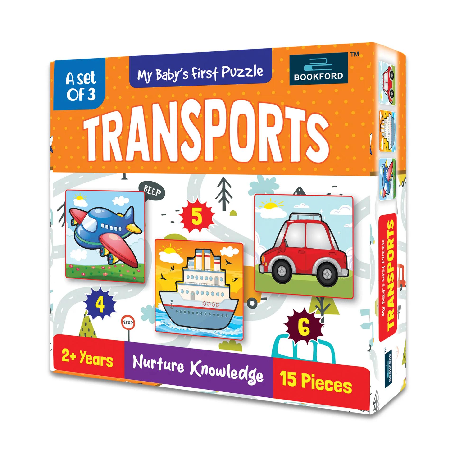 My Baby'S First Transport Jigsaw Puzzle - 1