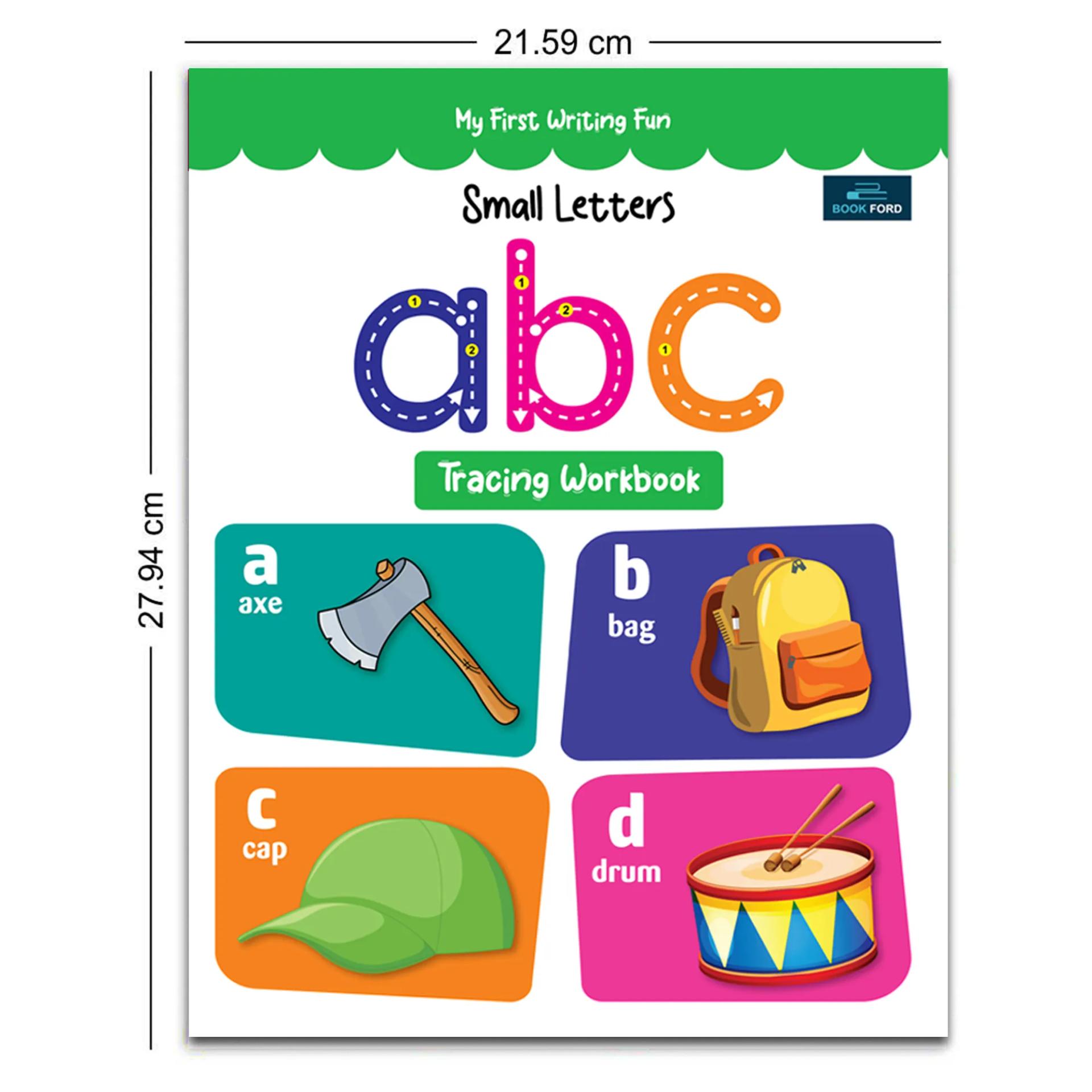 My First Writing Fun Small Letters abc Tracing Workbook - 5