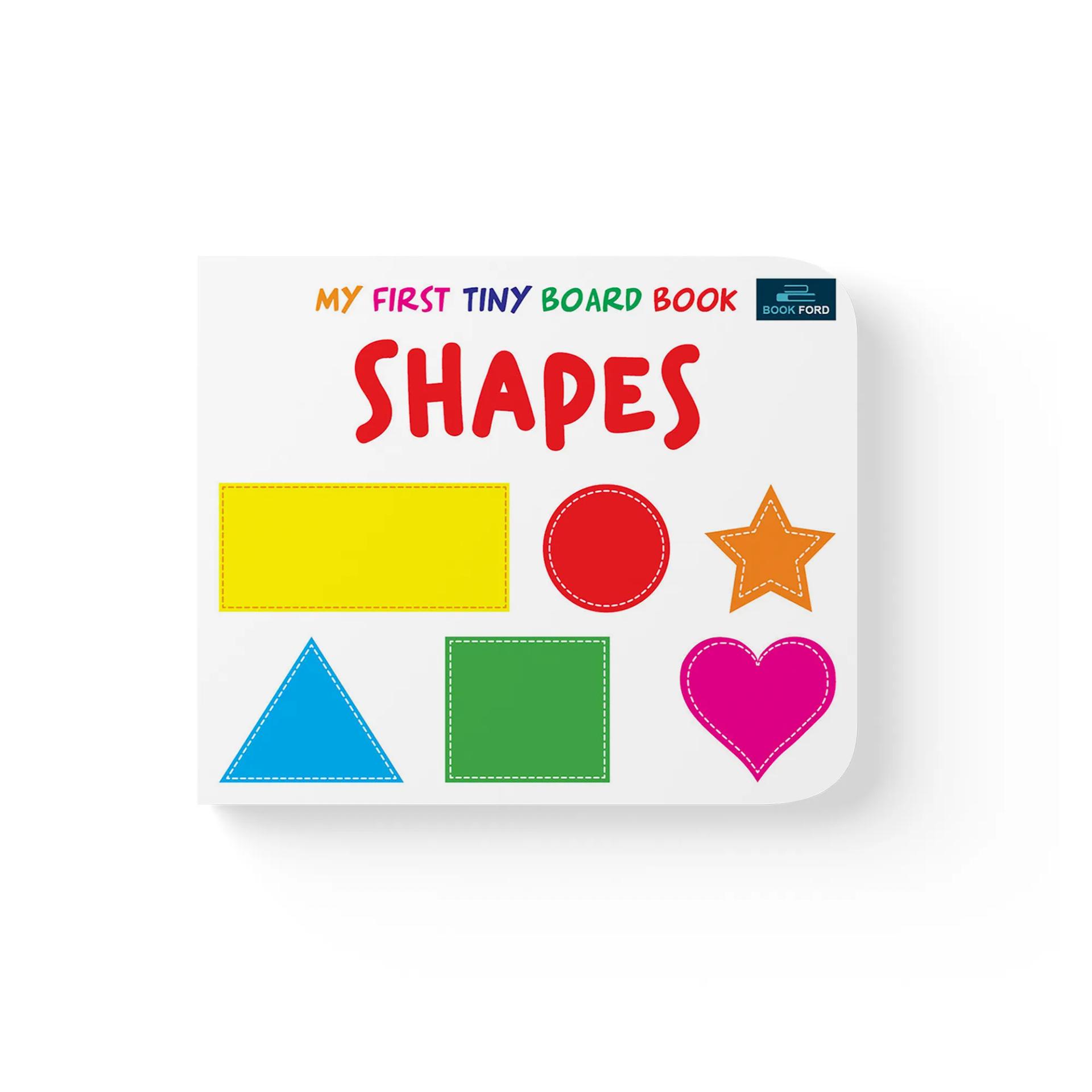 My First Tiny Board Book - Shapes Books For Kids Board Book,    - 3