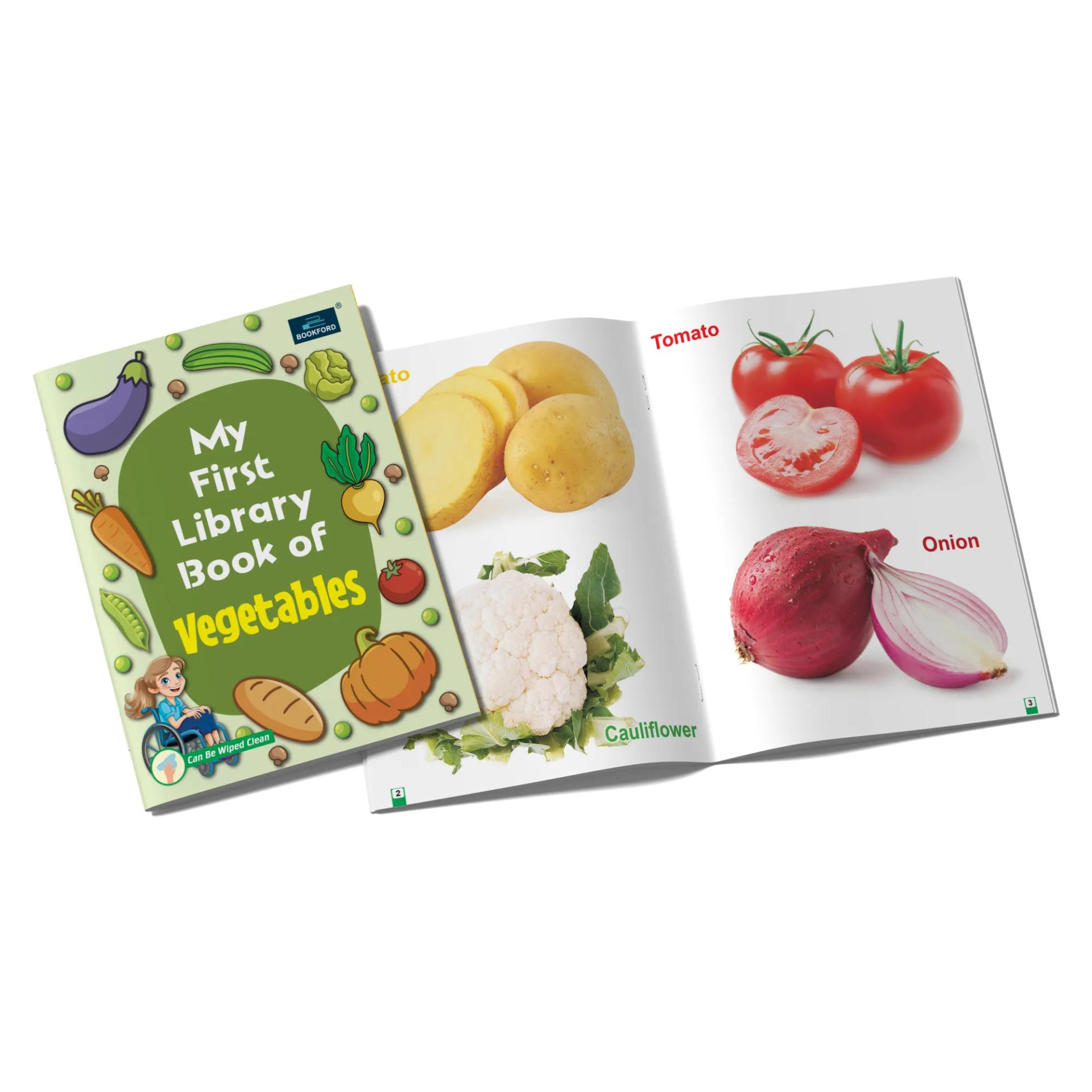 My First Library Book Of - Vegetables Books For Kids - 3