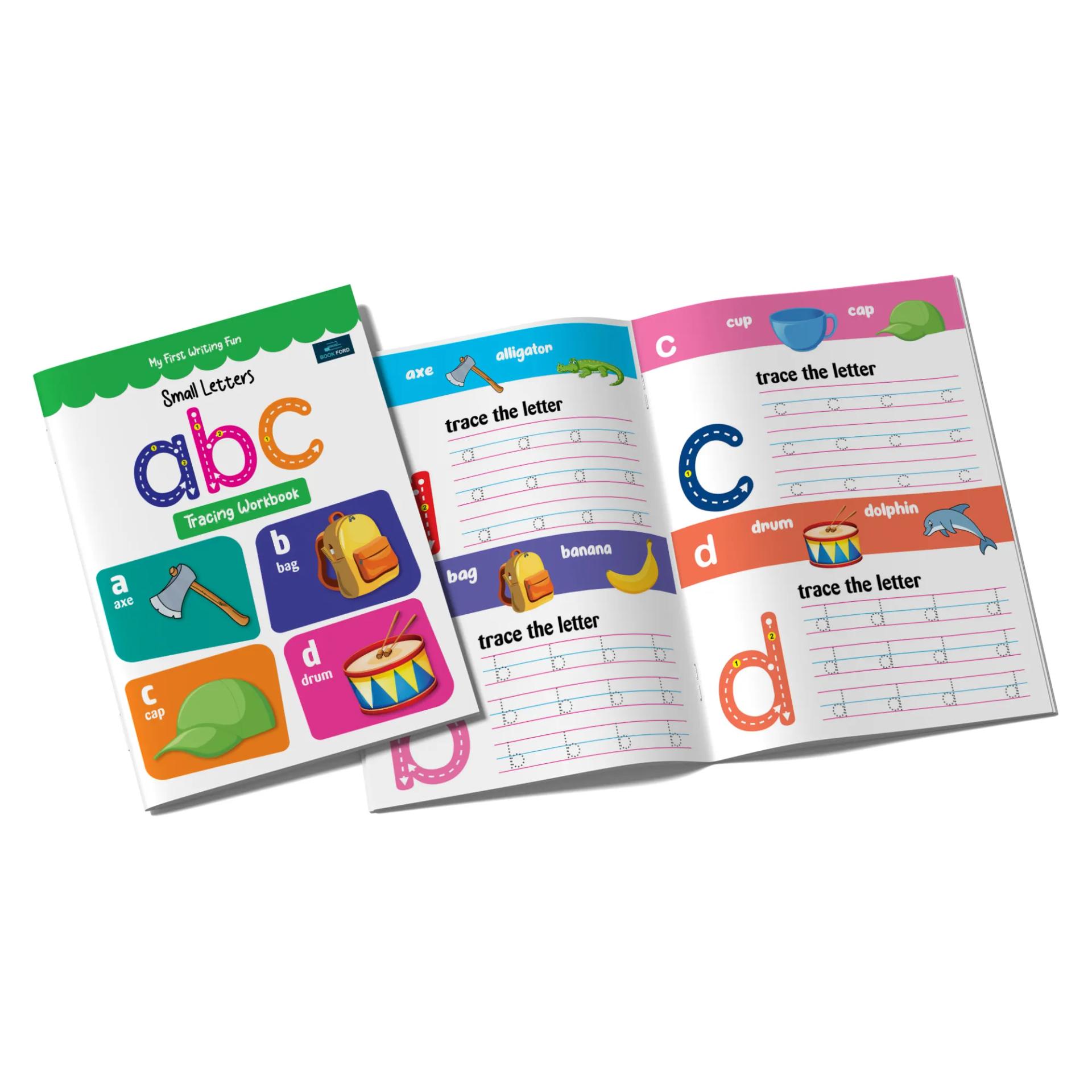 My First Writing Fun Tracing Workbook - Set Of 2 Books - Capital Letters And Small Letters - 3 Years To 4 Years ,    - 7