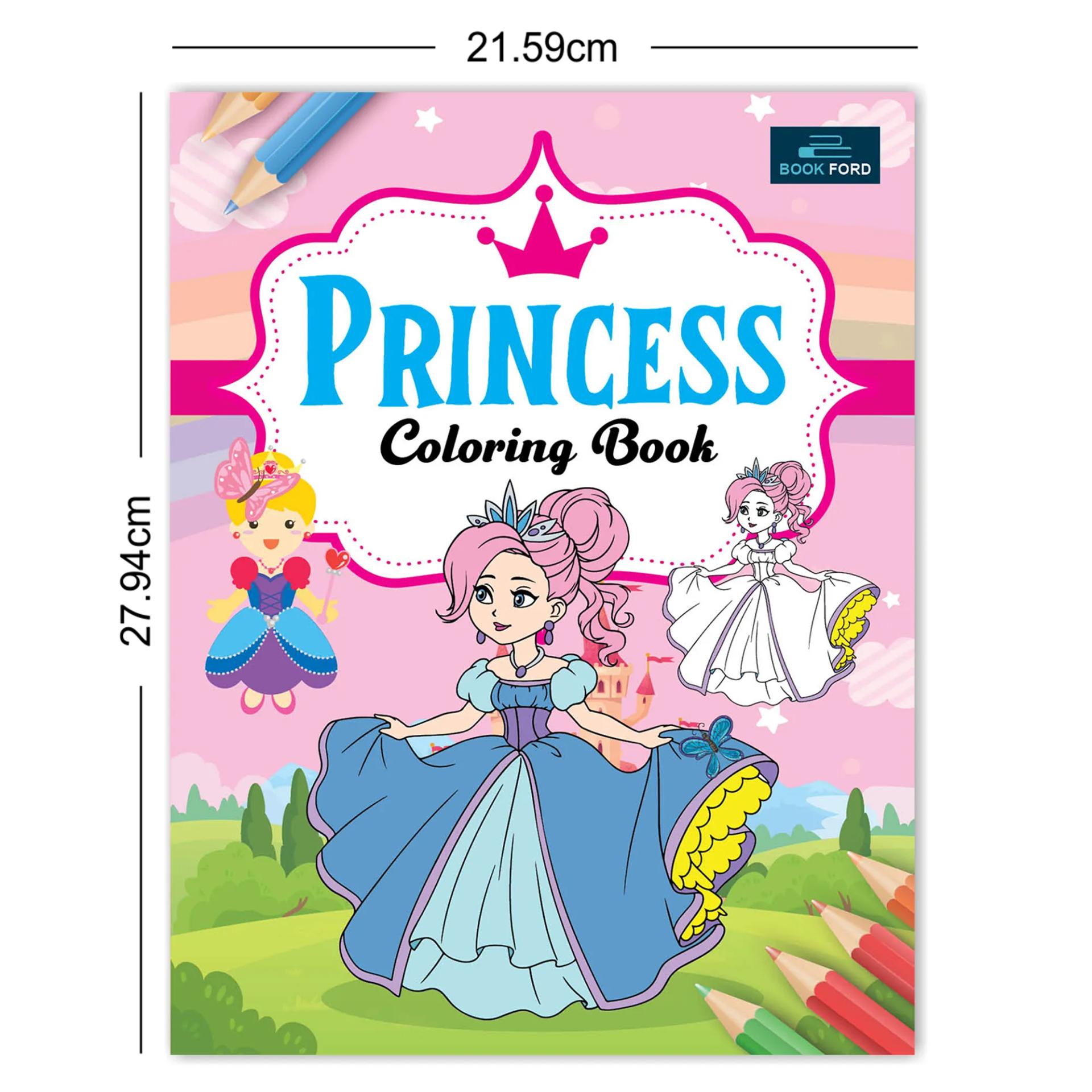 Princess Coloring Book For Kids - 5