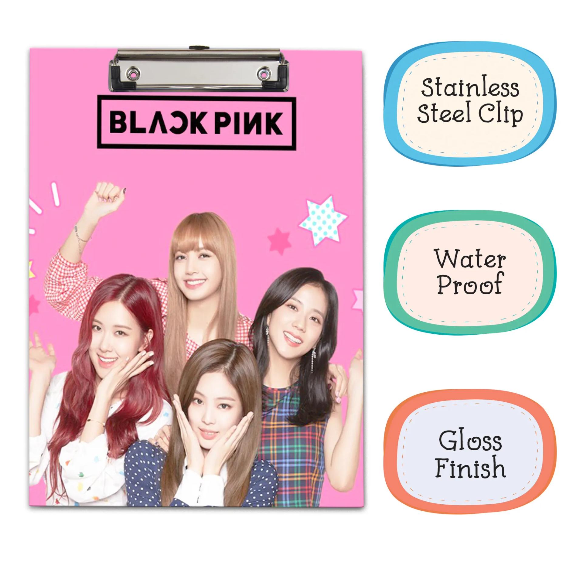 Black Pink Paper Clipboard | Writing Pad | Drawing/Writing/Exam Board/Clipboard - 4