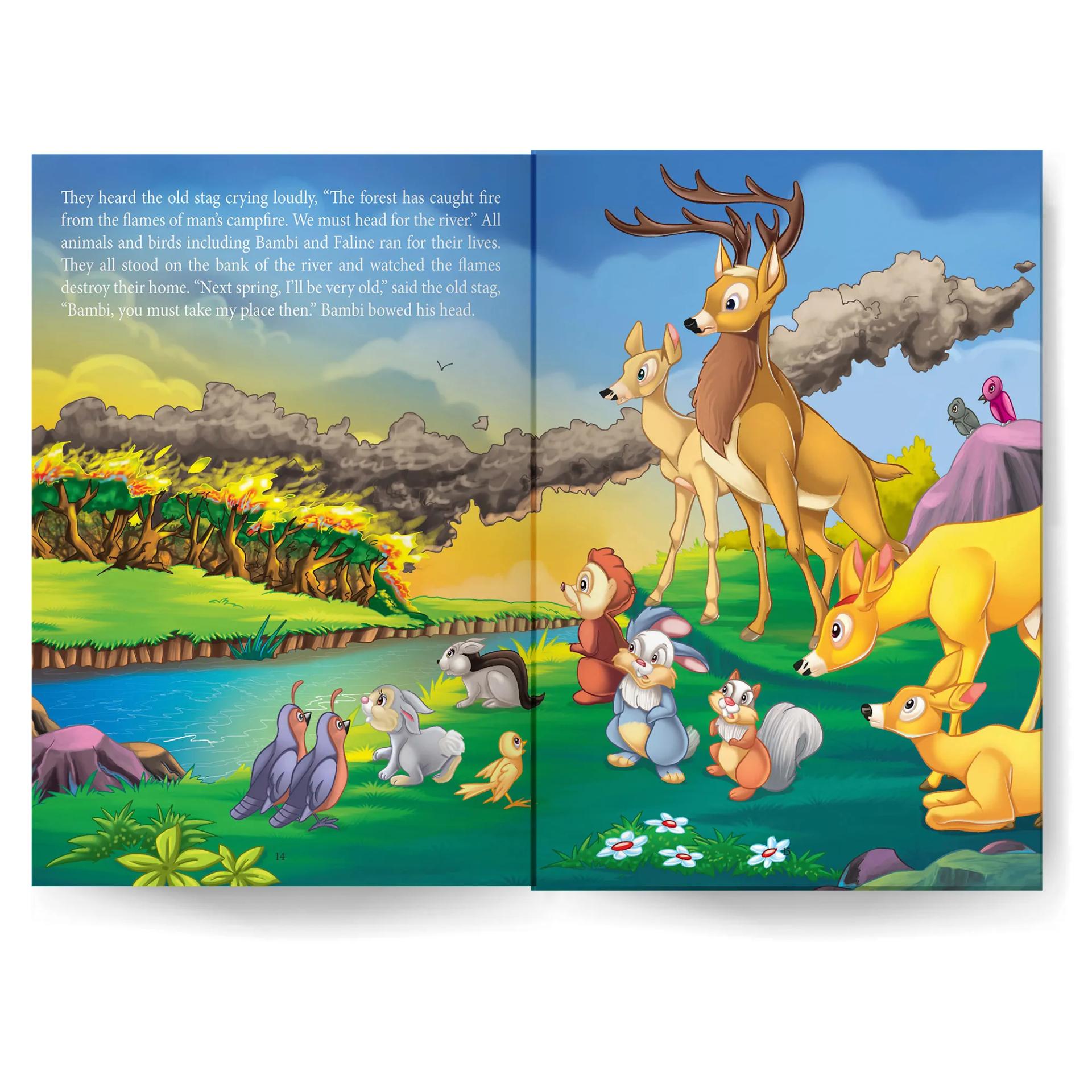 Bambi - Enchanting Fairy Tale Story Book For Kids 3 To 8. Heartwarming Journey Of Friendship And Nature - 6