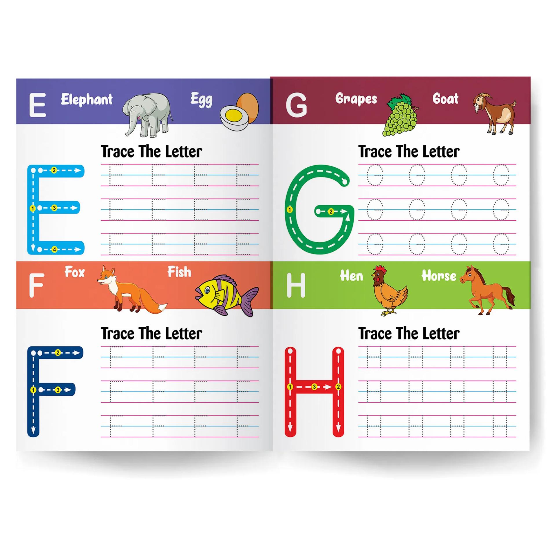 My First Writing Fun Capital Letters ABCTracing Workbook - 8