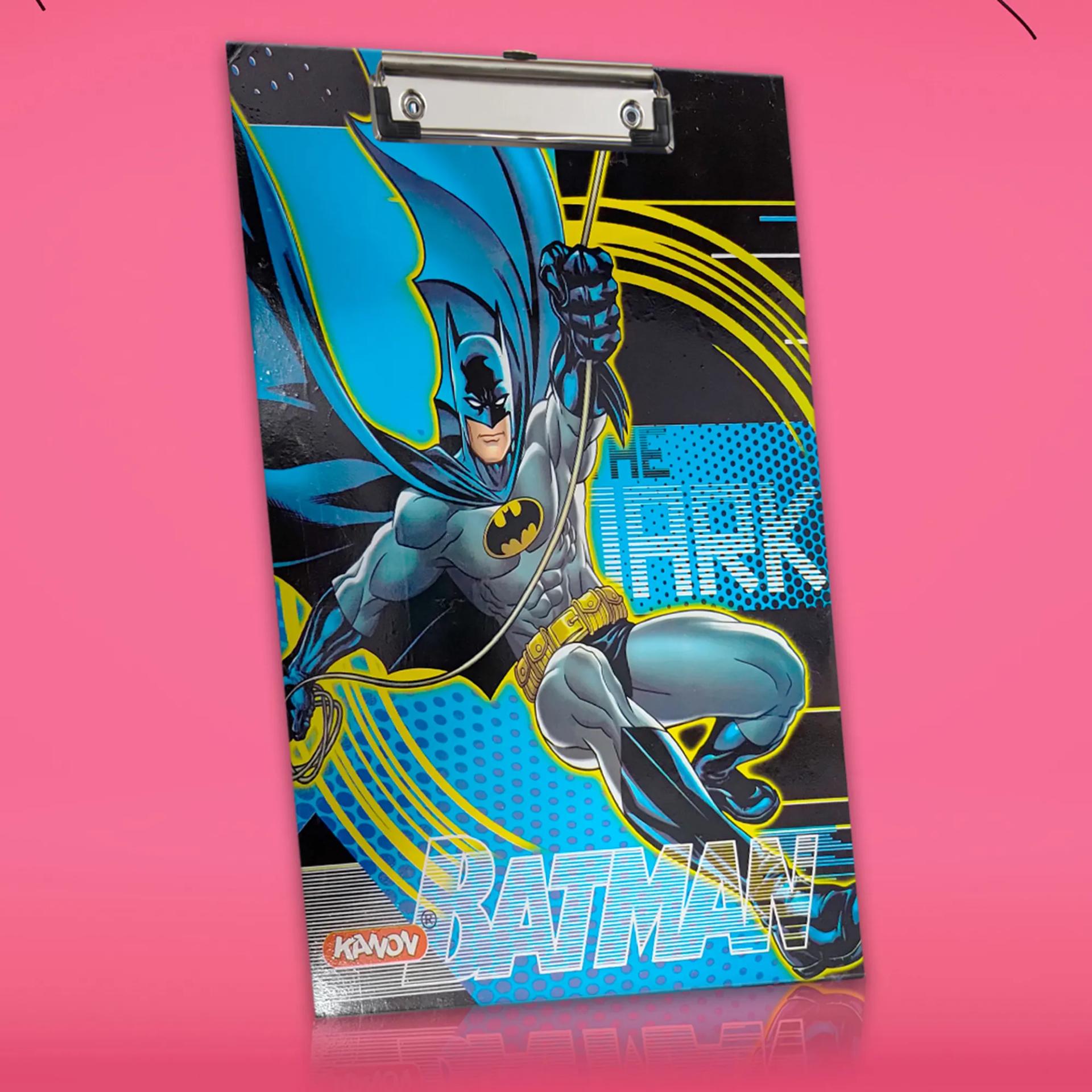 Batman Paper Clipboard | Writing Pad | Drawing/Writing/Exam Board/Clipboard - 1