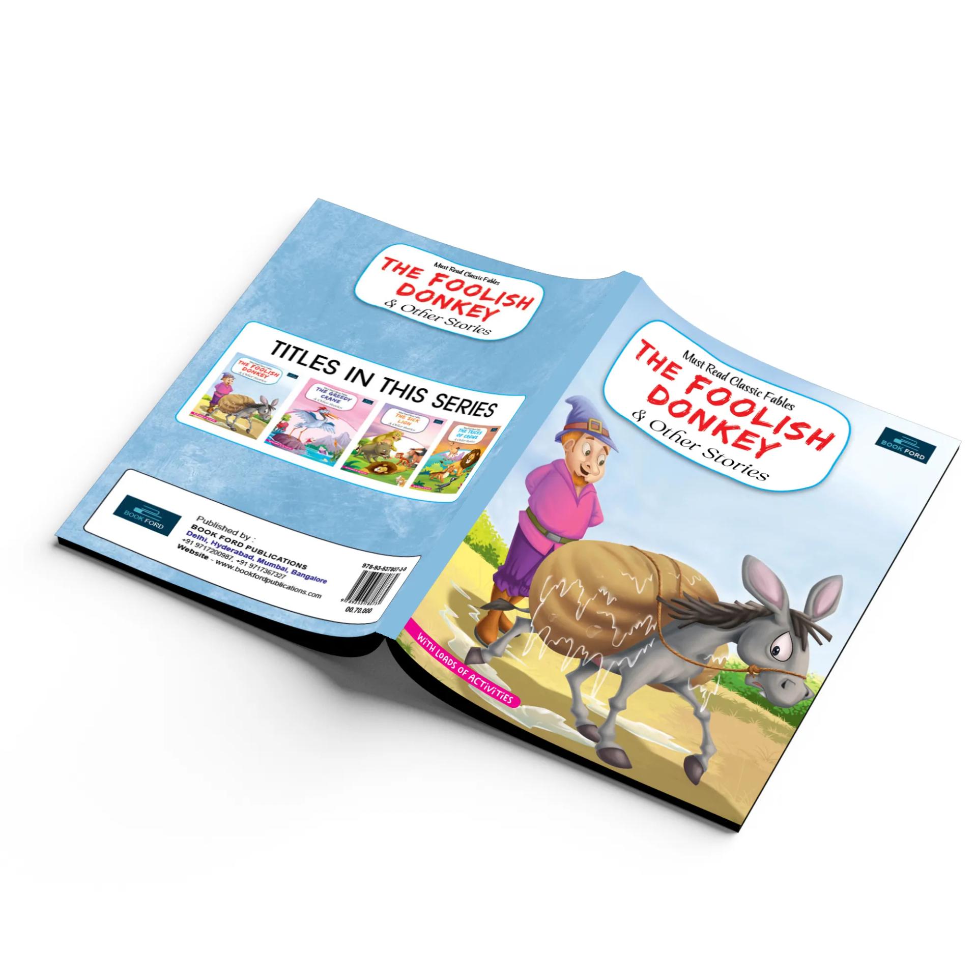 Must-Read Classic Tales - The Foolish Donkey And Other Stories Book For Kids | Fun And Educational Bedtime Stories | Engaging Children'S Picture Books - 4