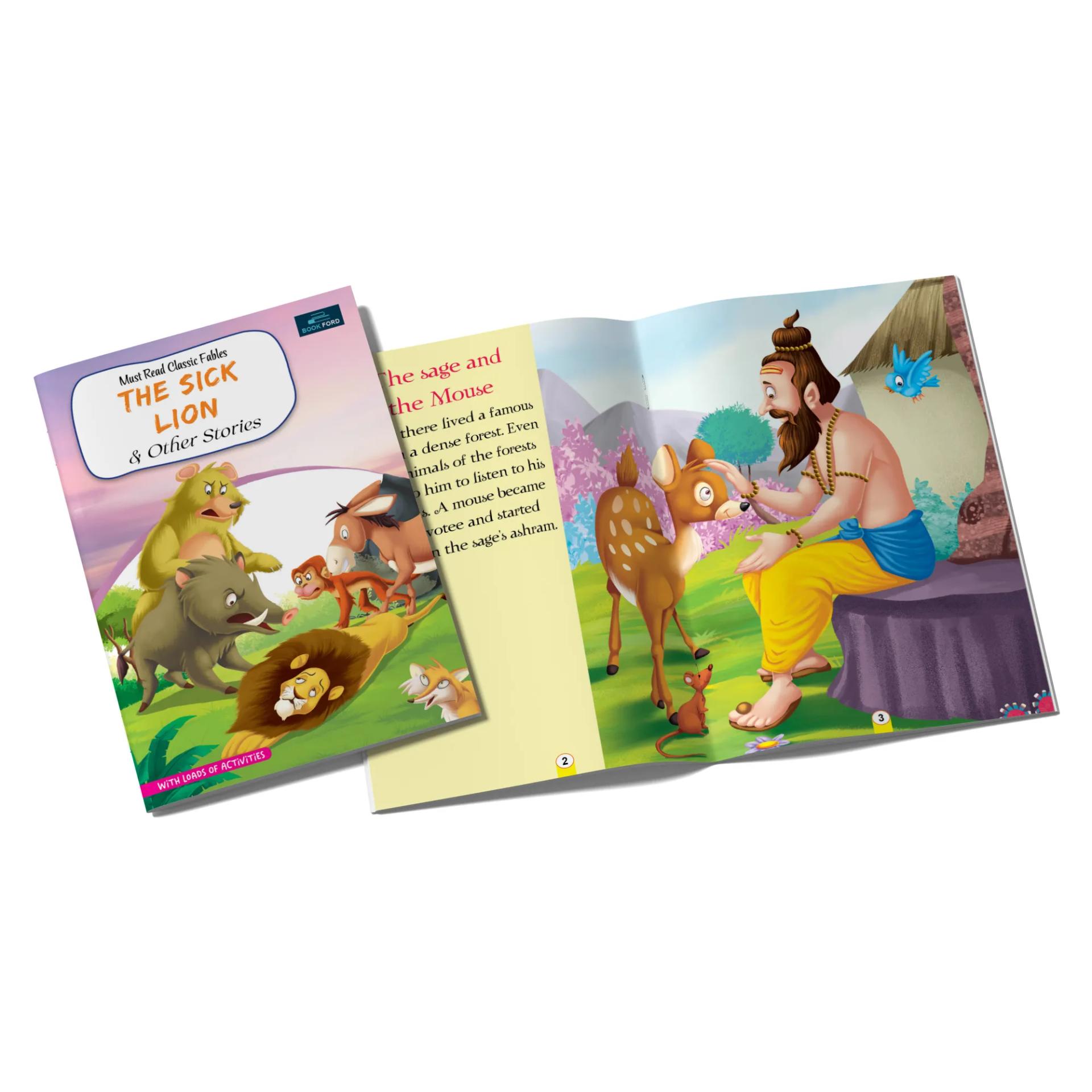 Must-Read Classic Tales: The Sick Lion And Other Stories" Collection - Engaging Fables For 3 To 8-Year-Olds - 7