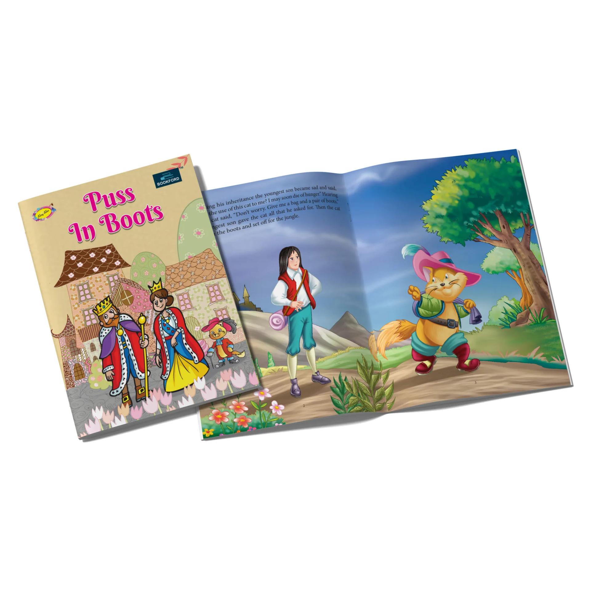 Enchanting Fairy Tales Story Book - Puss In Boots Story Books For Kids 3 To 8 Years Inspiring Imagination And Adventure - 4