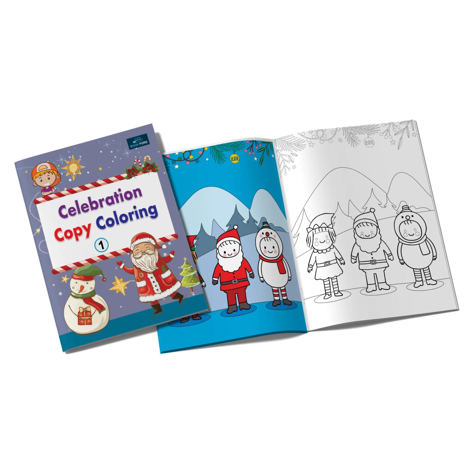 Celebration Copy Coloring Book Part 1 Coloring Book For Kids - 2