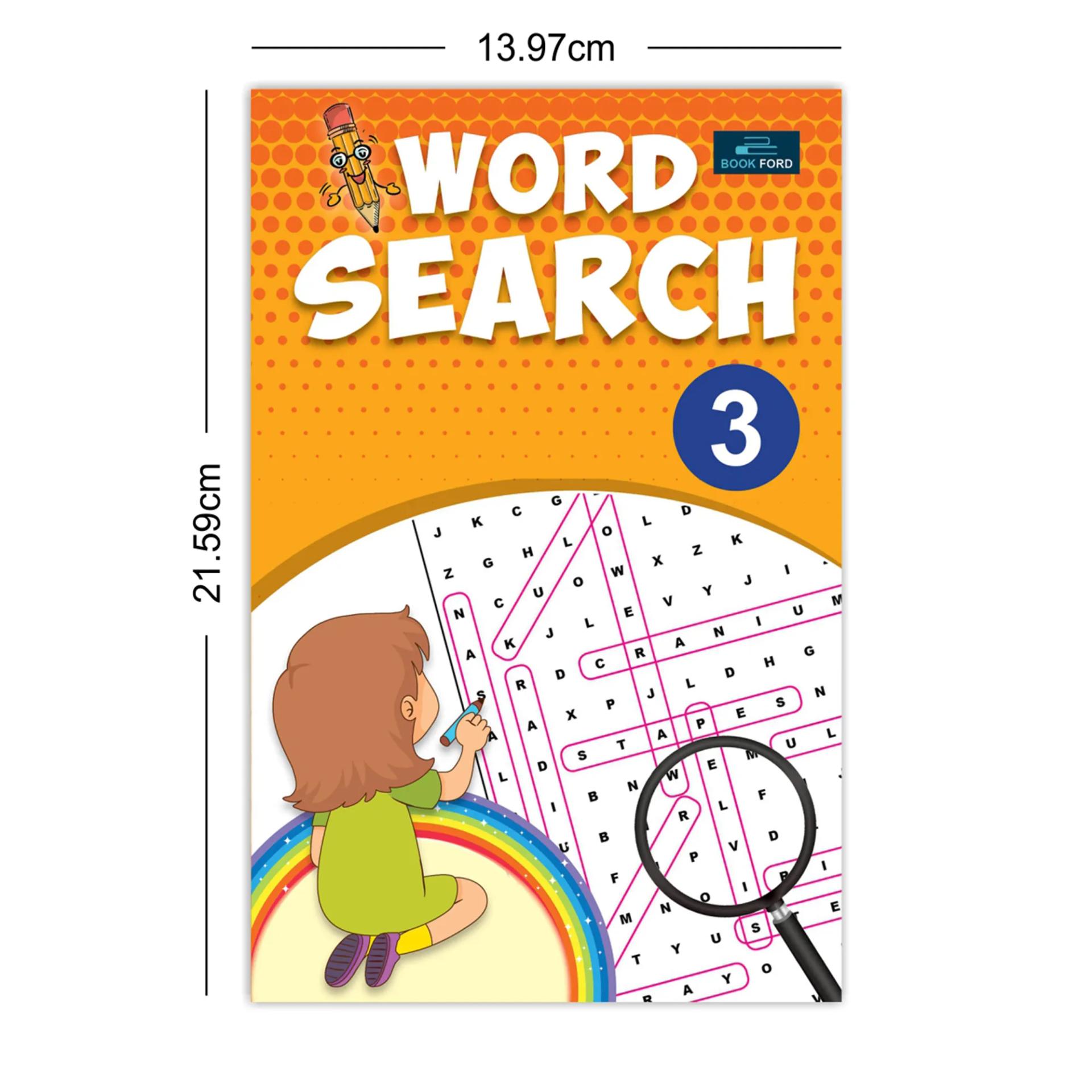 Word Search Book - Part 3 For Kids - 4