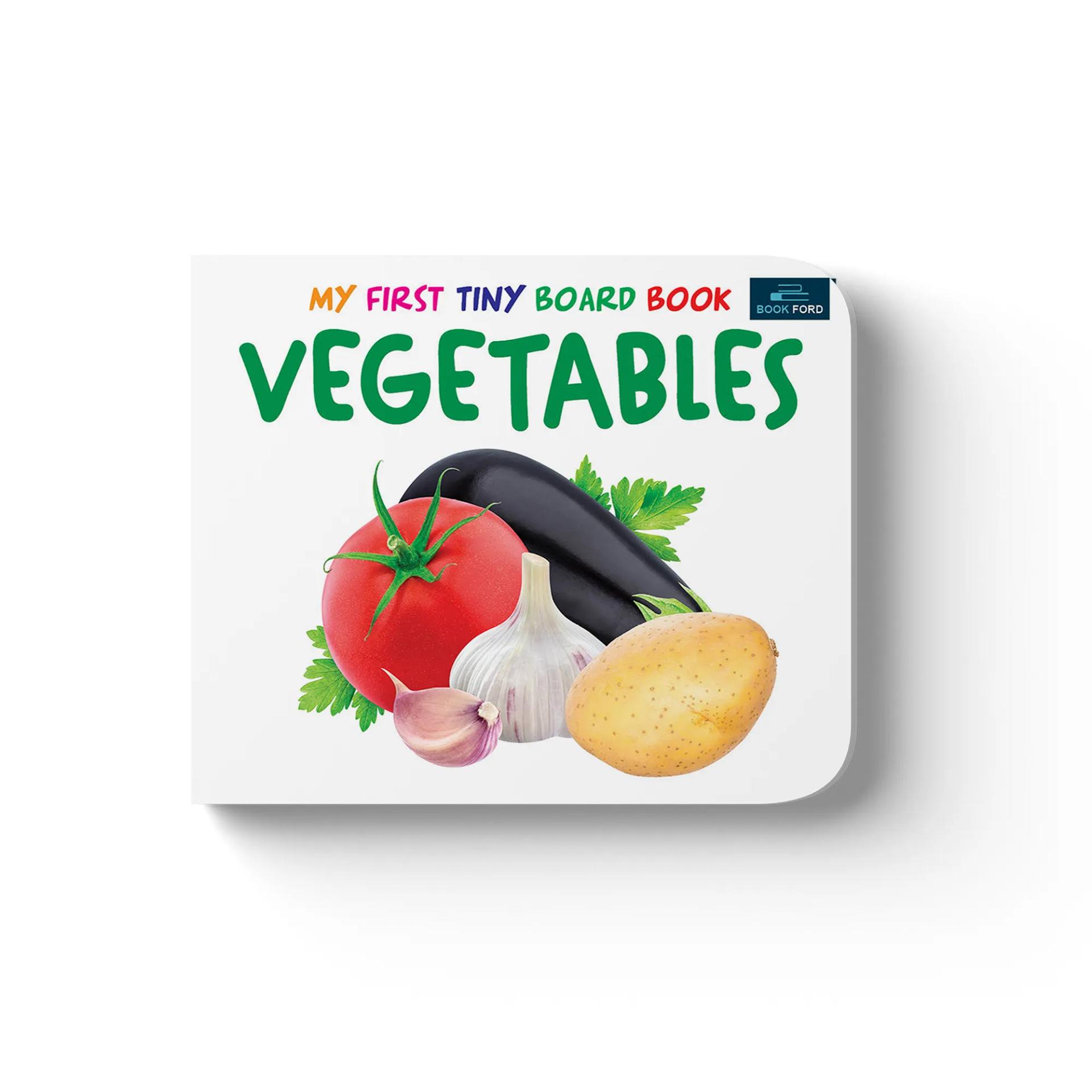 My First Tiny Board Book Vegetables Board Book, - 4