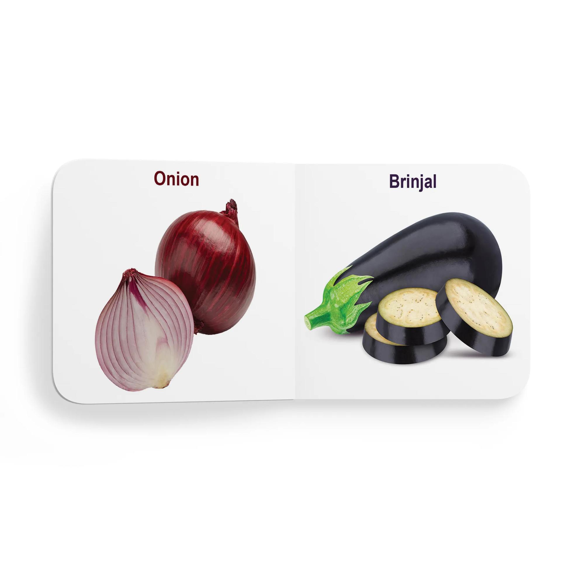 My First Tiny Board Book Vegetables Board Book, - 3